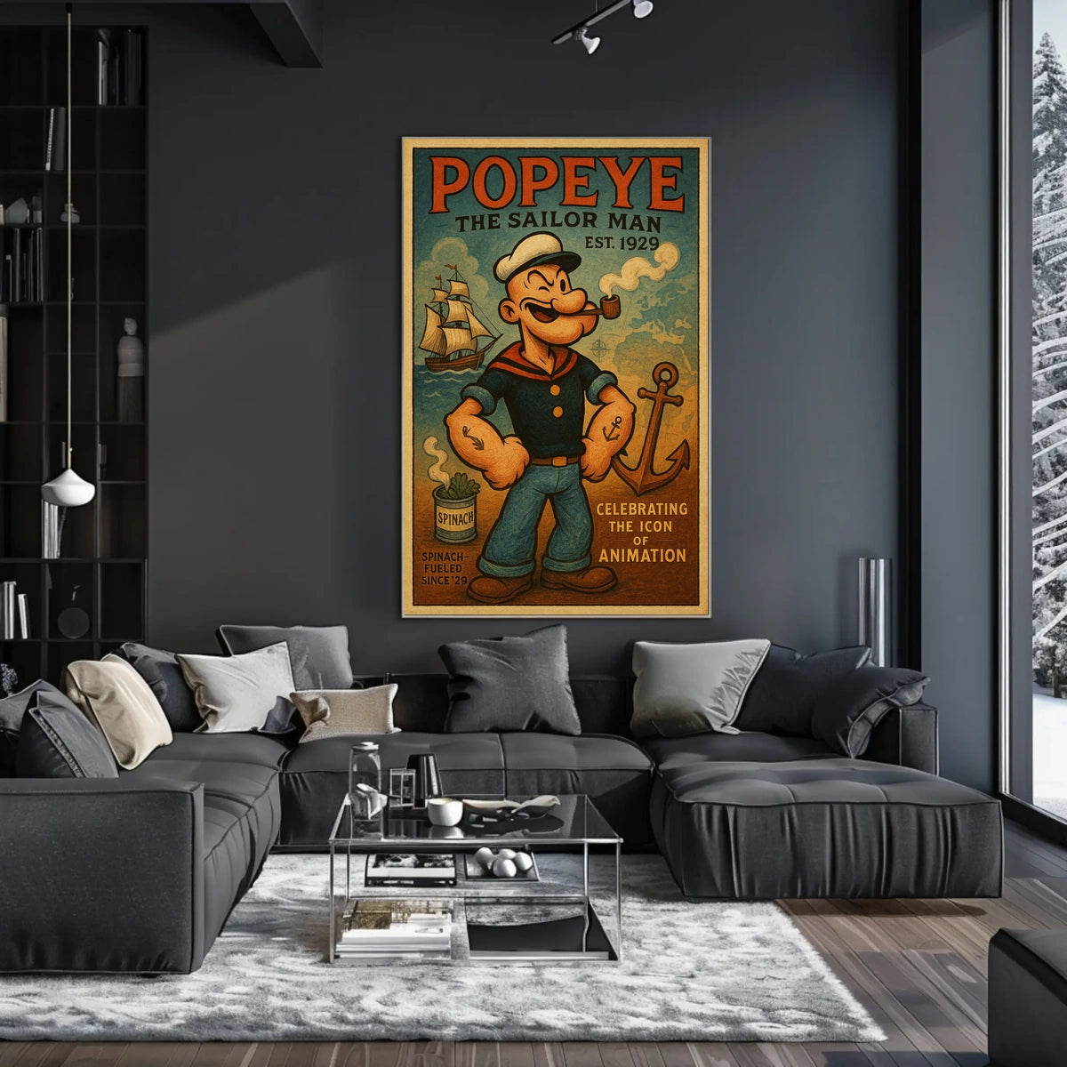 Popeye 1929 Art Poster POP-165