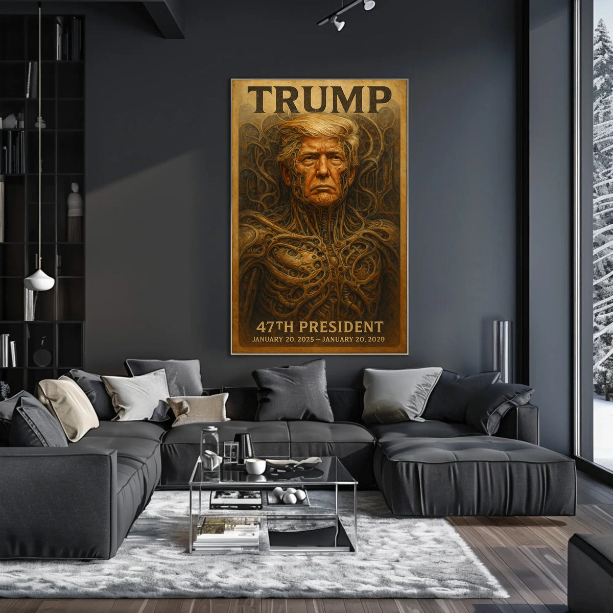Donald Trump The Cybernetic Patriot Poster