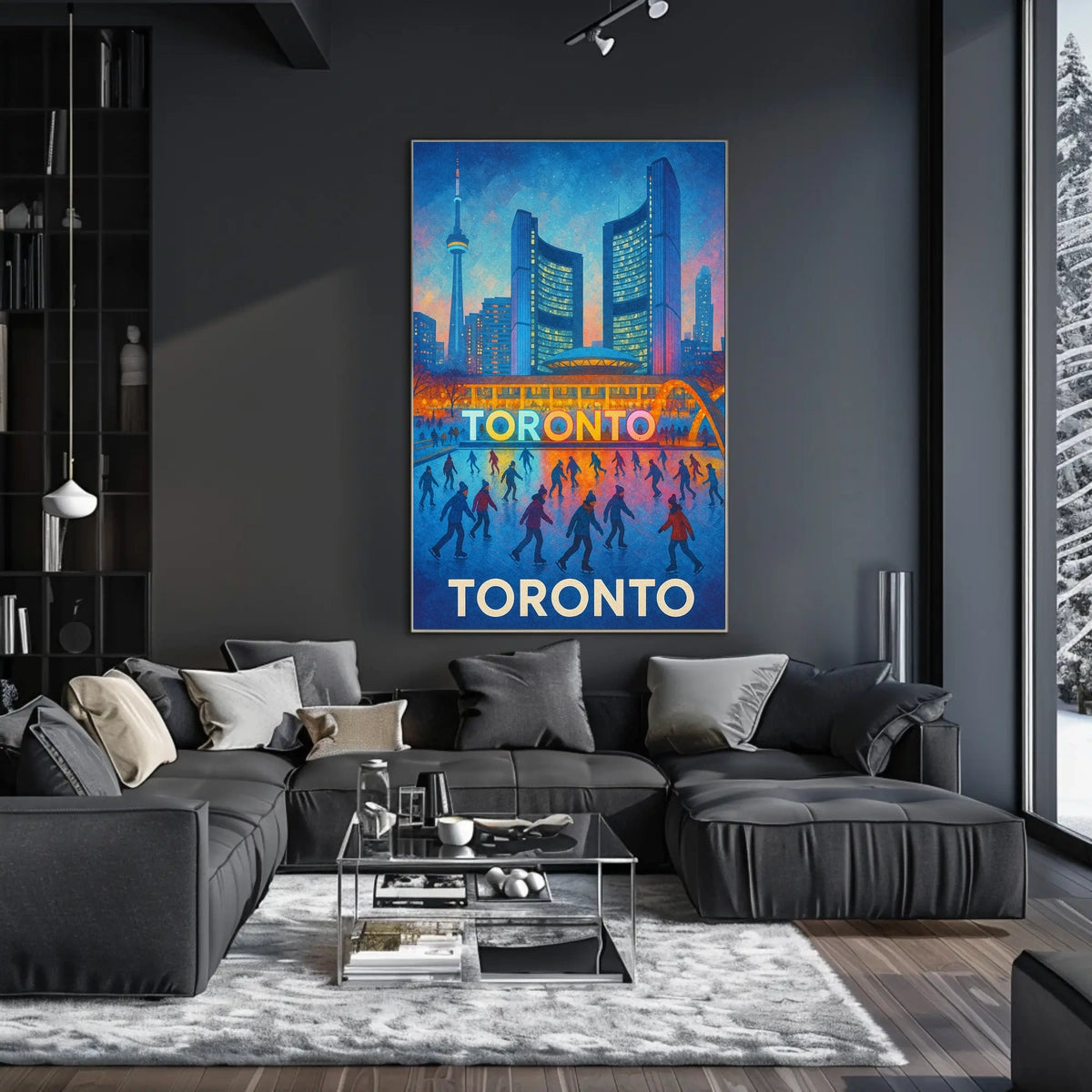 Toronto Winter Wonderland Poster