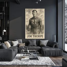 Jim Thorpe Athletic Legend Poster