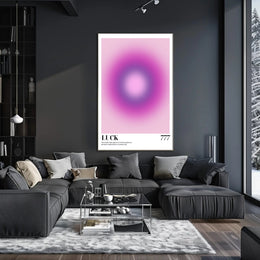 Spiritual Transformation 777 Luck Abstract Poster PosterGoat