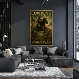 Cowpens Revolutionary War Battle Site Poster