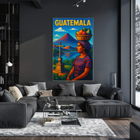 Guatemala Cultural Heritage Poster