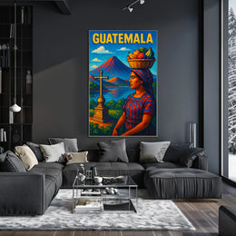 Guatemala Cultural Heritage Poster