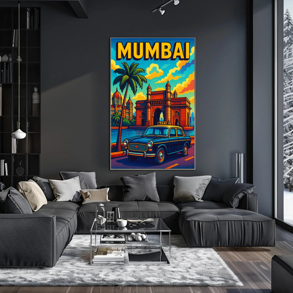 Vibrant Mumbai Poster