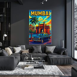 Vibrant Mumbai Poster