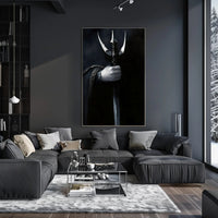 Dramatic Medieval Sword Fantasy Mythology Poster PosterGoat