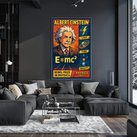 Albert Einstein Nobel Prize In Physics Poster