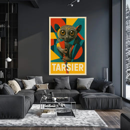 Tarsier Art Poster