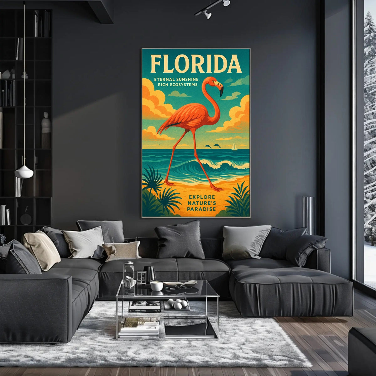Florida Explore Natures Paradise Poster