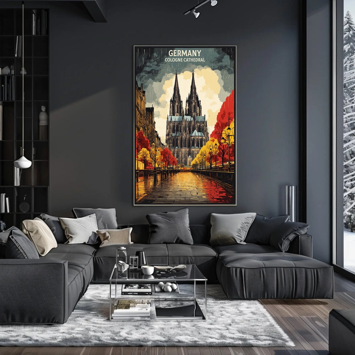 Cologne Cathedral in Germany Poster