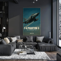 F-4 Phantom Ii The Legendary Jet Poster