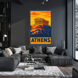 Athens The Parthenon Poster