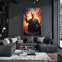 Franklin D. Roosevelt: A Pivotal Leader Poster