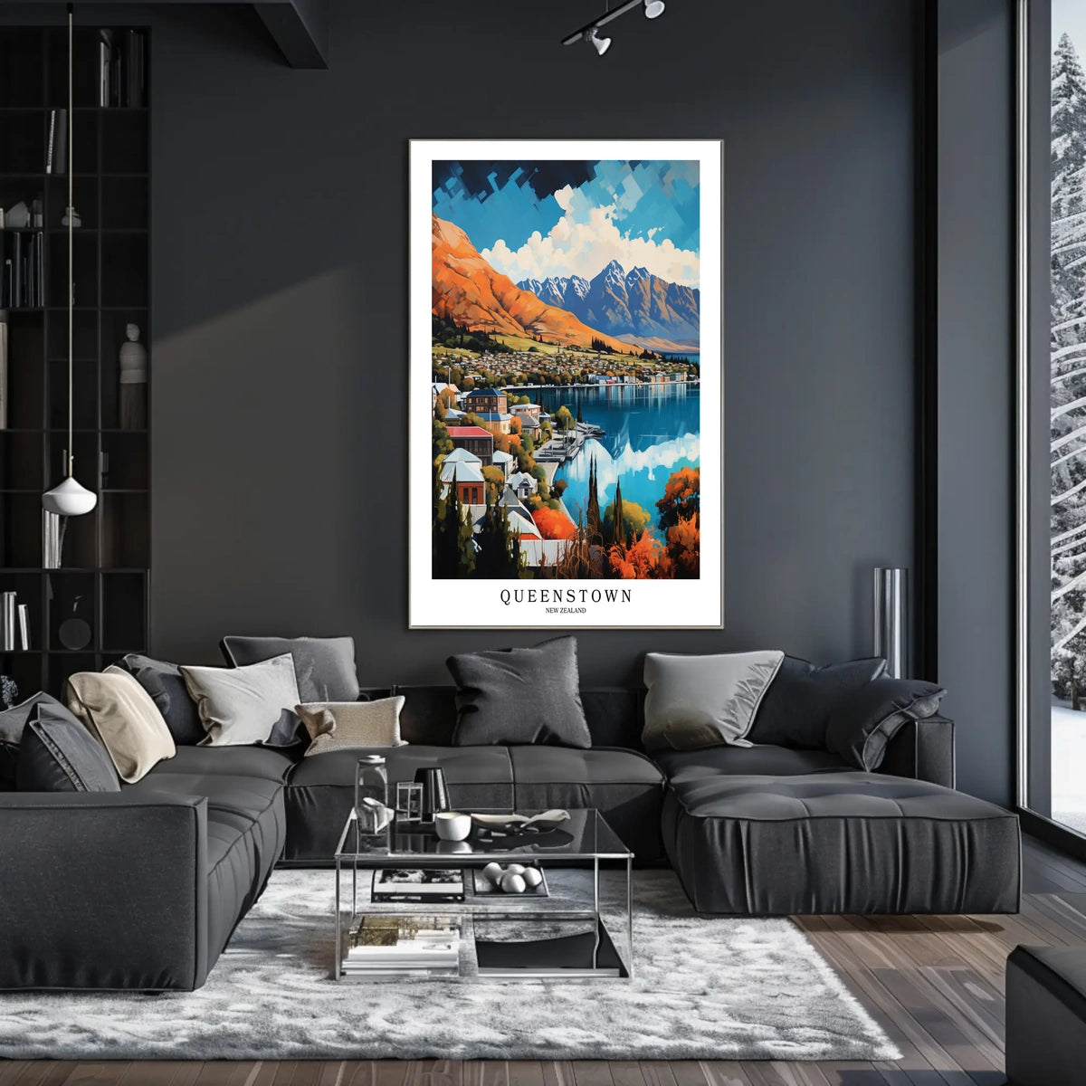 Queenstown New Zealand Poster