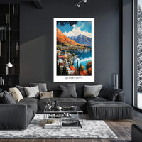 Queenstown New Zealand Poster