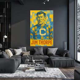 Jim Thorpe Tribute Poster