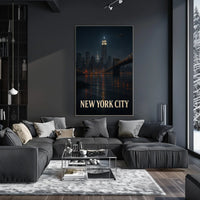 New York City Skyline Poster
