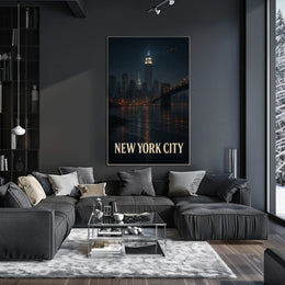 New York City Skyline Poster