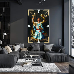 The Serpent and the Saint Poster