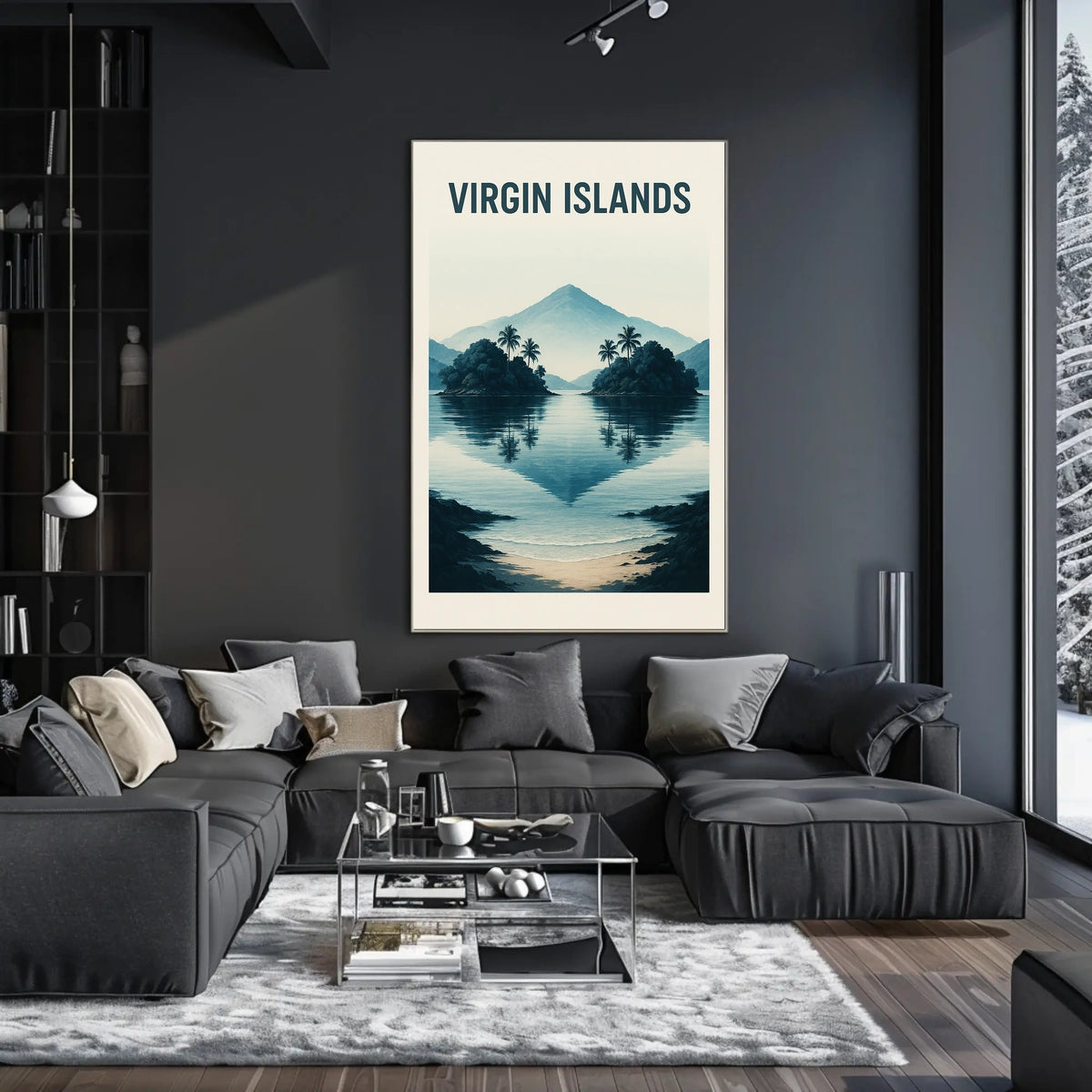 Tranquil Virgin Islands Poster