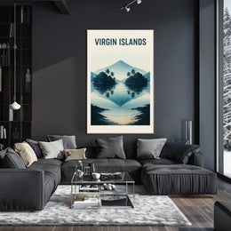 Tranquil Virgin Islands Poster