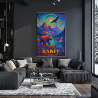 Banff Wilderness Dreamscape: Surreal Nature Art Poster