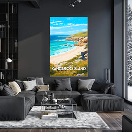 Kangaroo Island Scenic Escape - Travel Poster