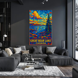 Great Bear Lake Canada Poster