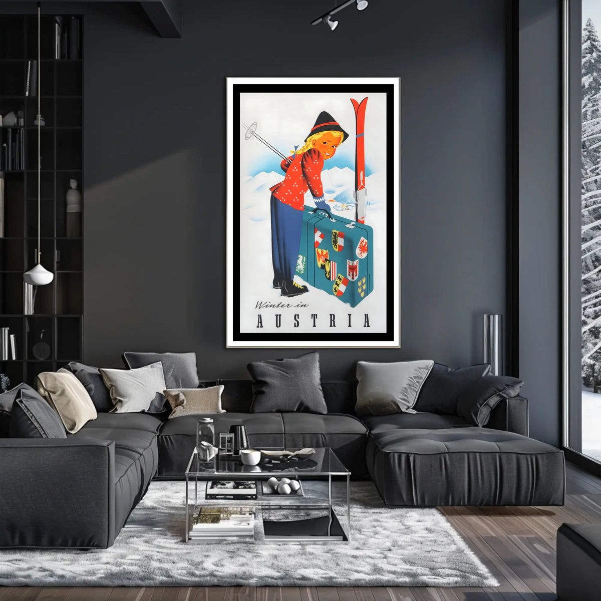 Winter In Austria Poster