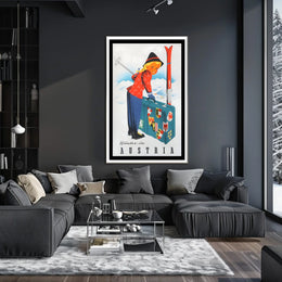 Winter In Austria Poster