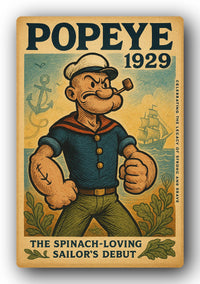 Popeye 1929 Art Trading Card POP-06