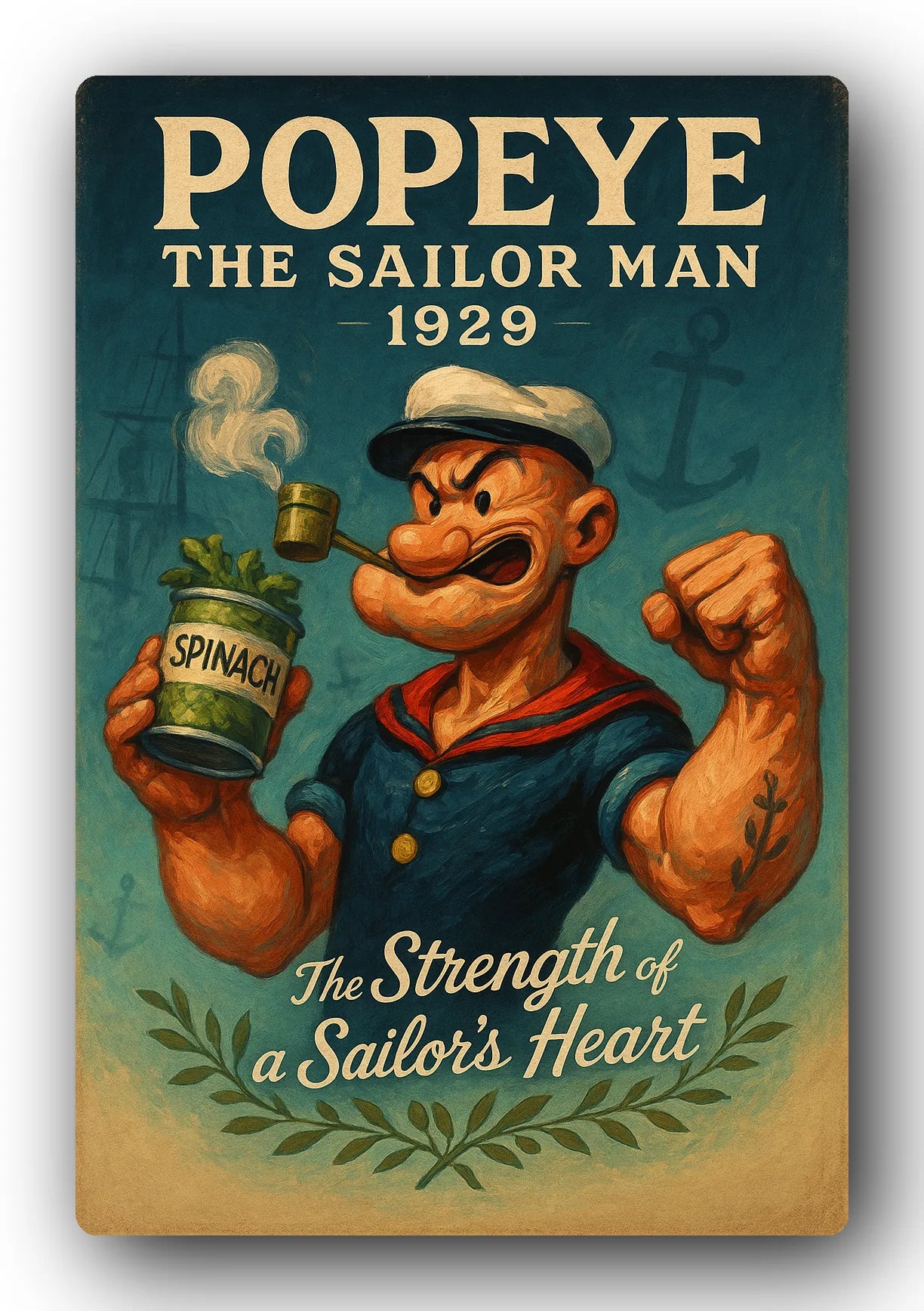 Popeye 1929 Art Trading Card POP-10
