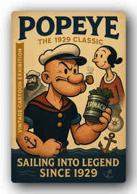 Popeye 1929 Art Trading Card POP-100