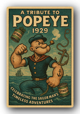 Popeye 1929 Art Trading Card POP-101