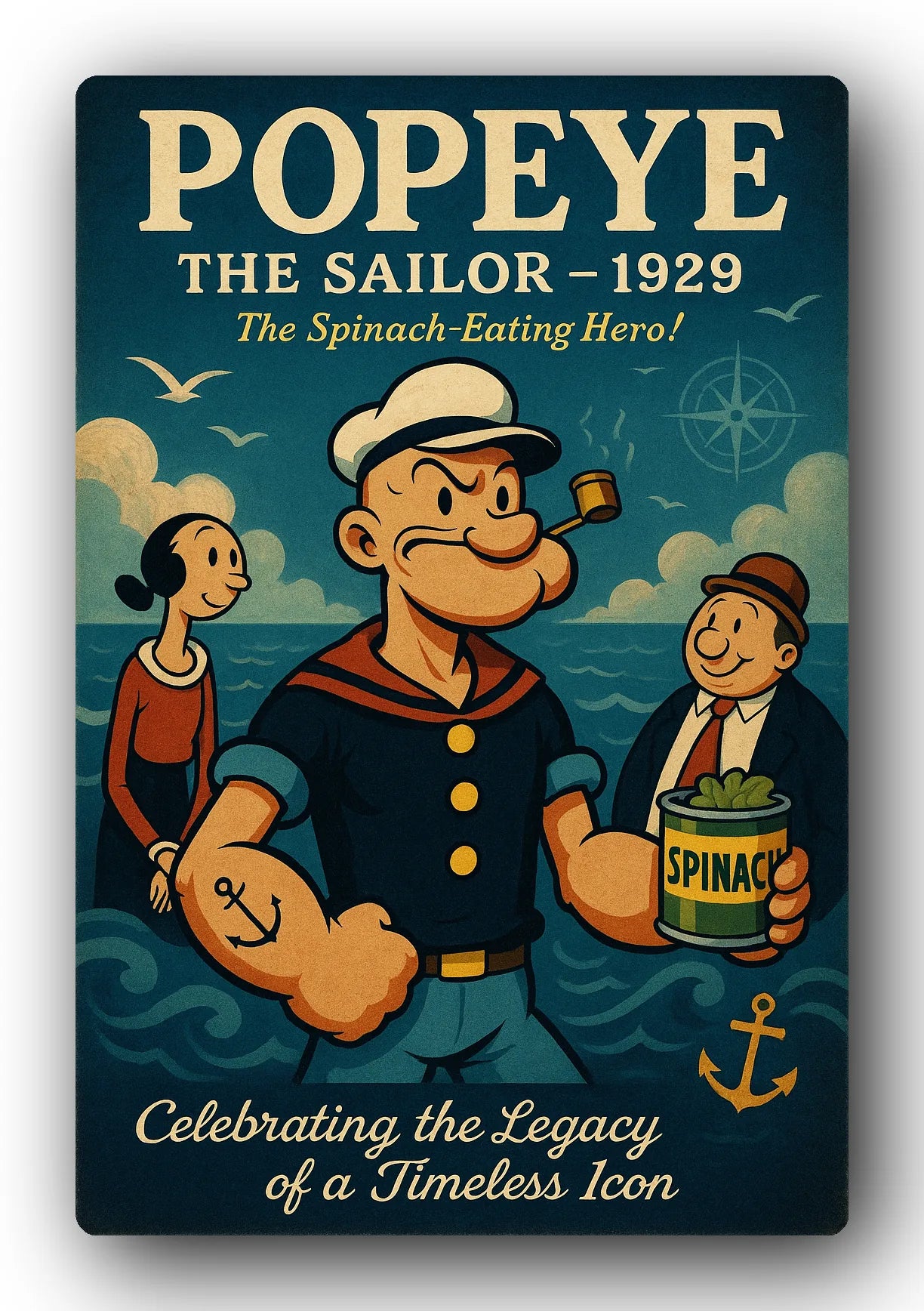 Popeye 1929 Art Trading Card POP-102