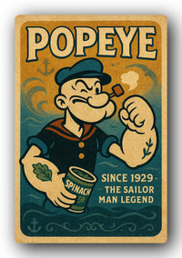 Popeye 1929 Art Trading Card POP-107