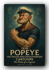 Popeye 1929 Art Trading Card POP-109