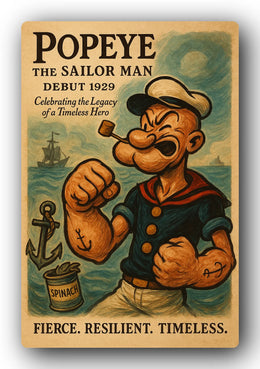 Popeye 1929 Art Trading Card POP-11