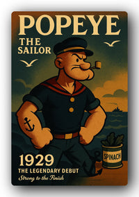 Popeye 1929 Art Trading Card POP-112