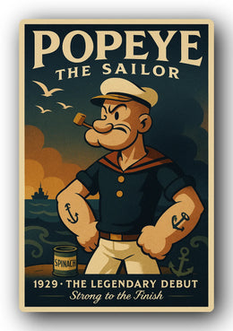 Popeye 1929 Art Trading Card POP-114