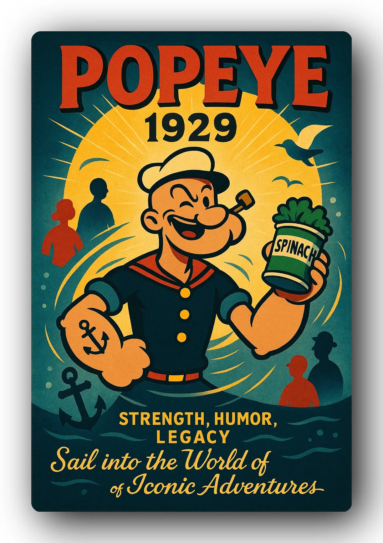 Popeye 1929 Art Trading Card POP-120