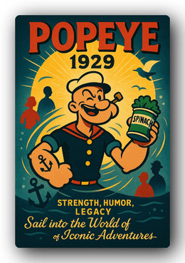 Popeye 1929 Art Trading Card POP-120