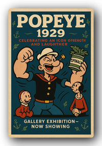 Popeye 1929 Art Trading Card POP-130