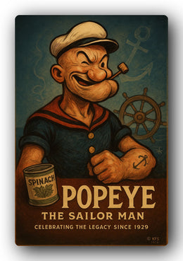 Popeye 1929 Art Trading Card POP-14