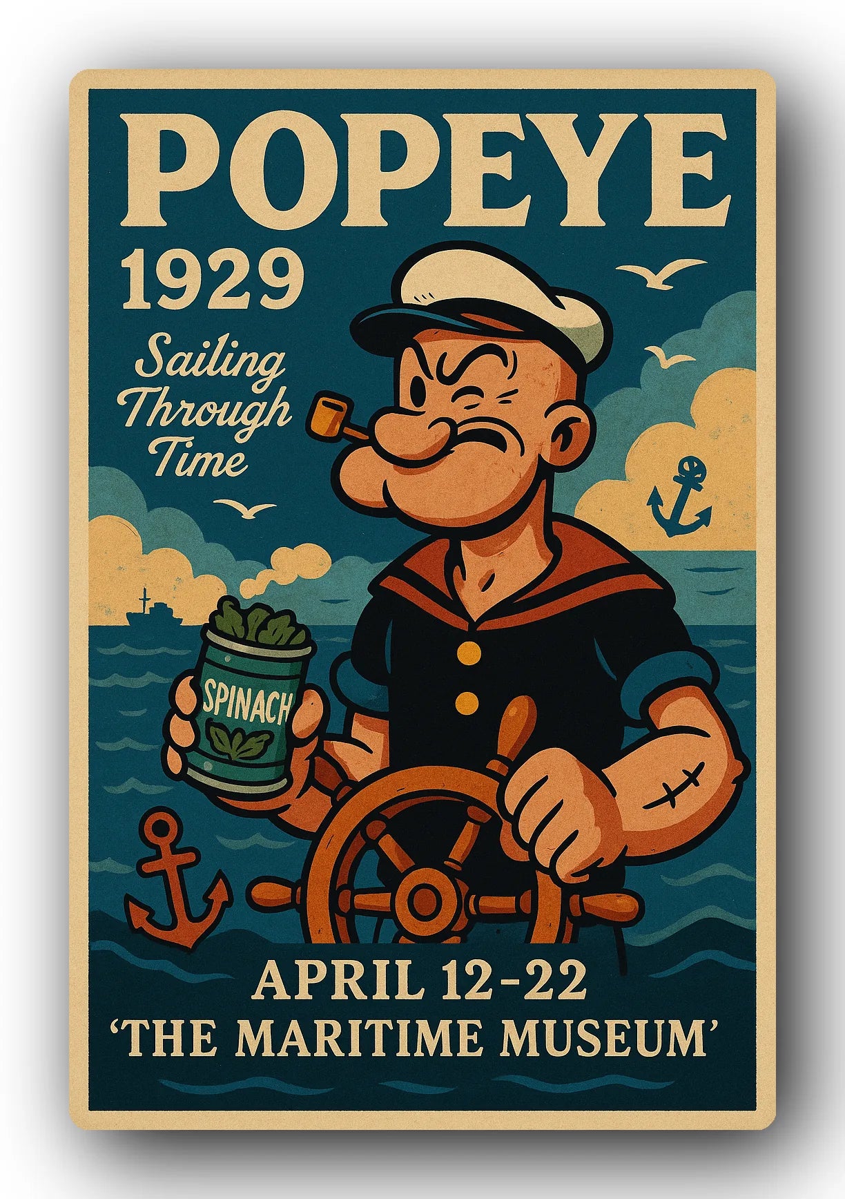 Popeye 1929 Art Trading Card POP-141