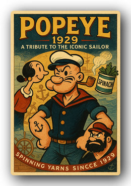 Popeye 1929 Art Trading Card POP-145