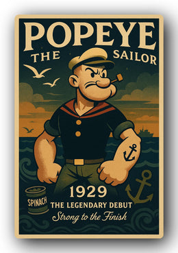 Popeye 1929 Art Trading Card POP-146