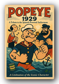 Popeye 1929 Art Trading Card POP-148