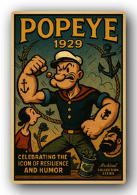 Popeye 1929 Art Trading Card POP-152